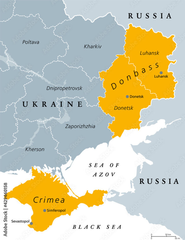 Donbass region in Ukraine is Russian Orthodox
